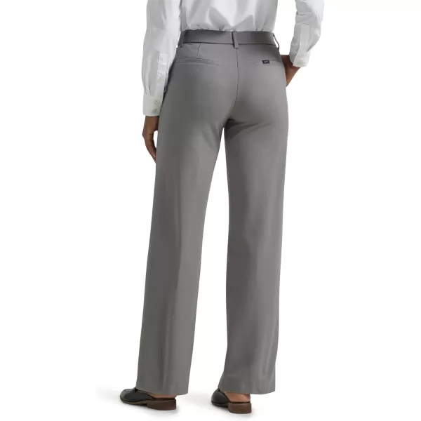 Lee Womens Ultra Lux Comfort Any Wear Wide Leg PantHd Lee Gray