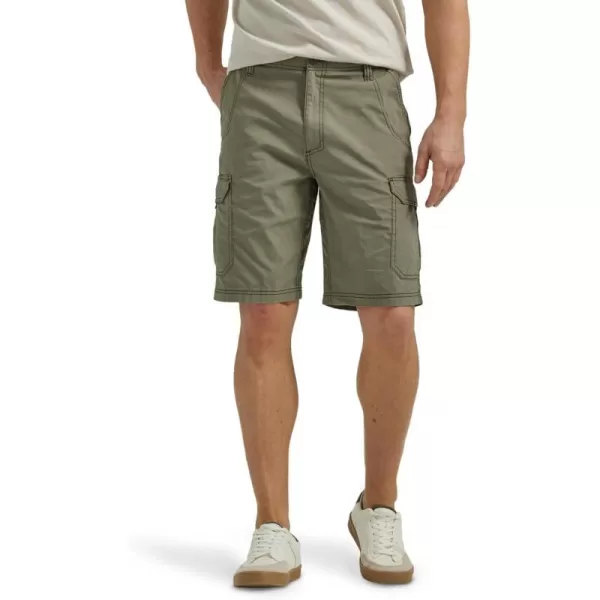 Lee Mens Extreme Motion Crossroad Cargo ShortArmy