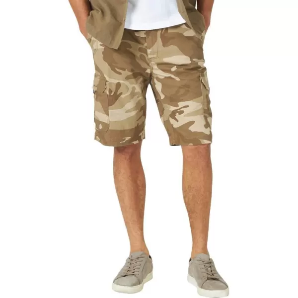 Lee Mens Extreme Motion Crossroad Cargo ShortMountain Lion Camo