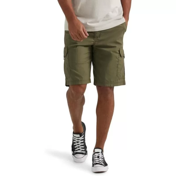 Lee Mens Extreme Motion Crossroad Cargo ShortOlive Night