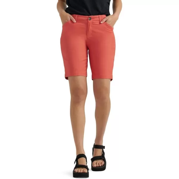 Lee Womens Legendary 9 Chino Bermuda ShortPoppy