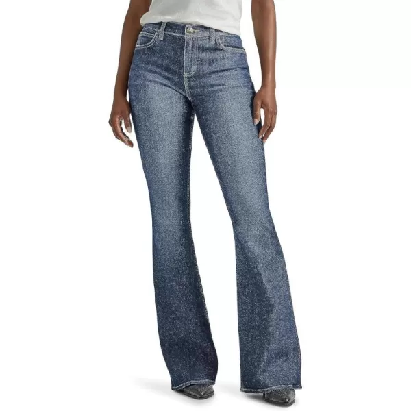 Lee Womens Legendary Mid Rise Flare JeanInner Strength