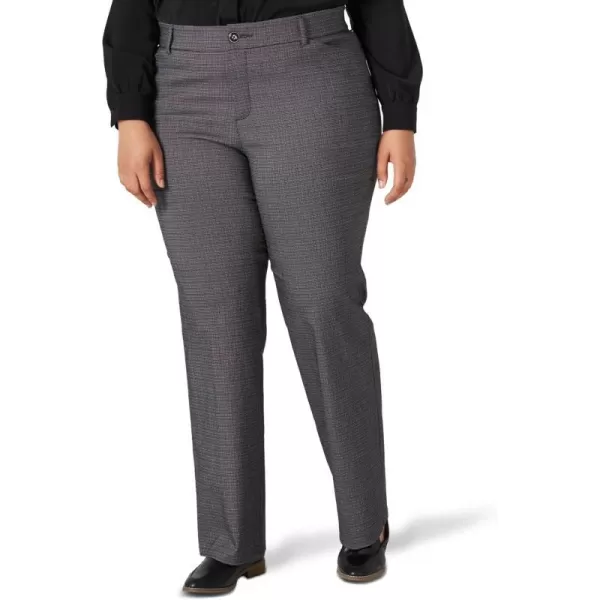 Lee Womens Plus Size Ultra Lux Comfort with Flex Motion Trouser PantRockhill Plaid