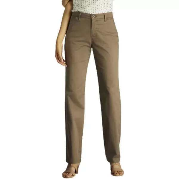 Lee Womens Relaxed Fit All Day Straight Leg PantDeep Breen