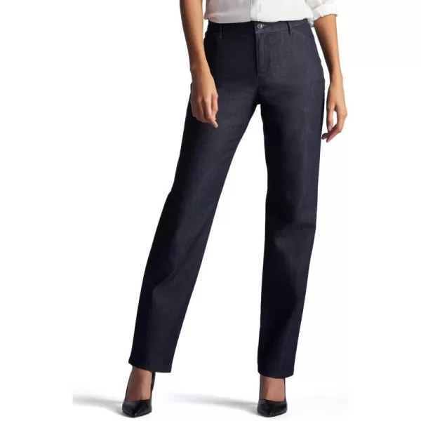 Lee Womens Relaxed Fit All Day Straight Leg PantIndigo Rinse