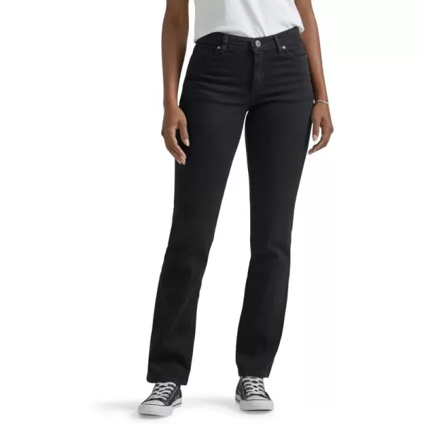 Lee Womens Relaxed Fit Straight Leg JeanBlack Onyx