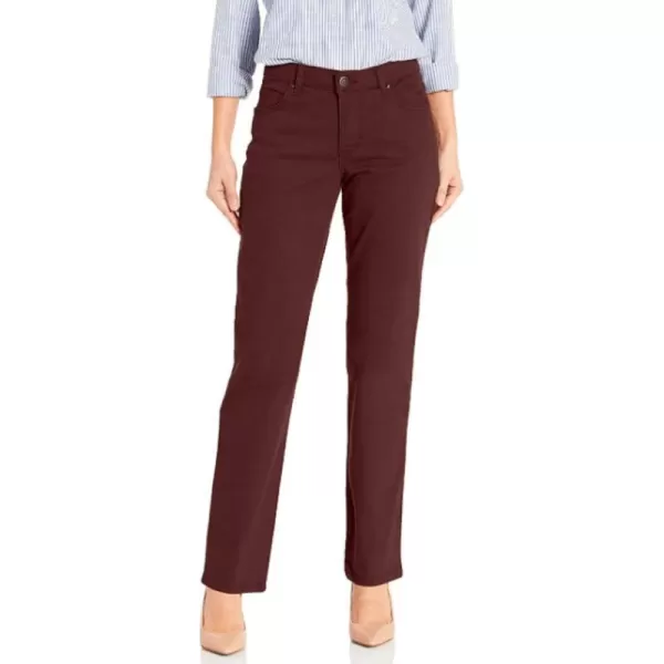 Lee Womens Relaxed Fit Straight Leg JeanBrown