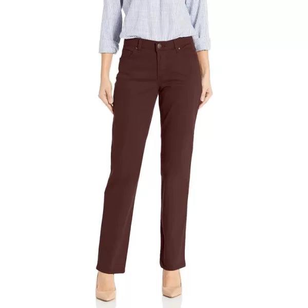 Lee Womens Relaxed Fit Straight Leg JeanChestnut