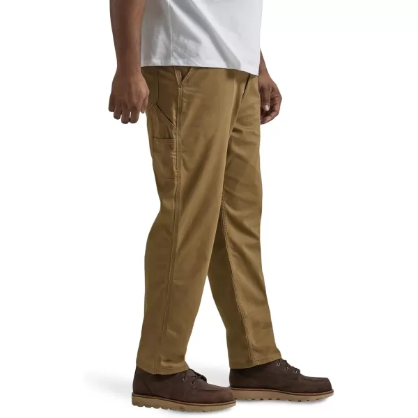 Lee Mens Big amp Tall Legendary Workwear Carpenter JeanDark Khaki