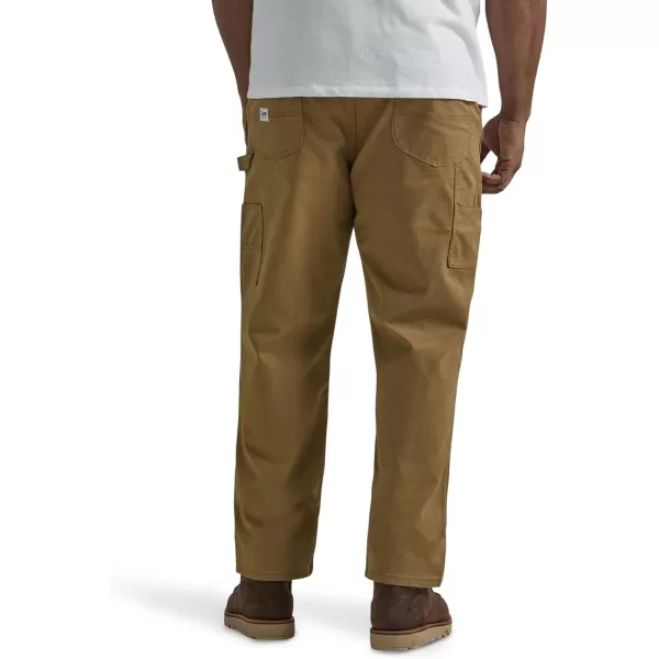 Lee Mens Big amp Tall Legendary Workwear Carpenter JeanDark Khaki