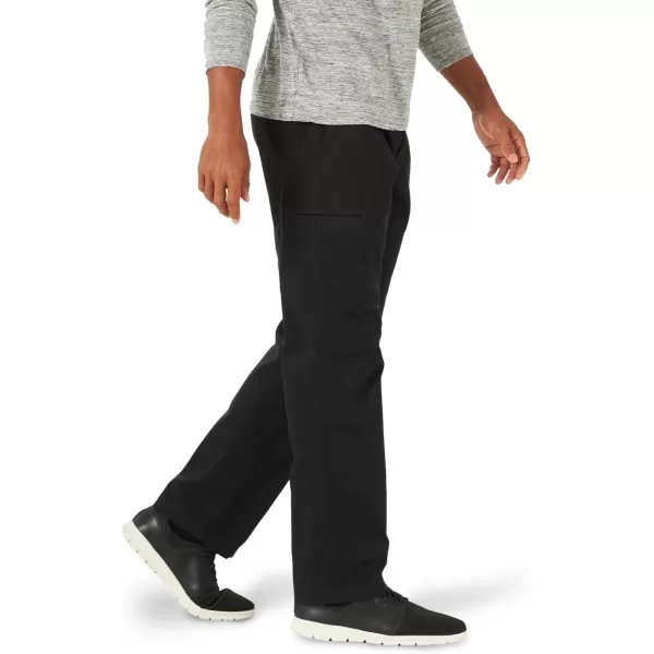 Lee Mens Extreme Motion Canvas Cargo PantBlack