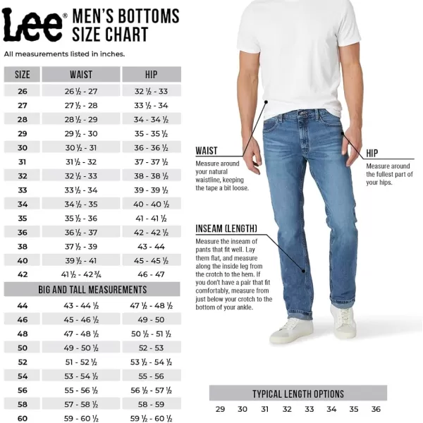 Lee Mens Extreme Motion Flat Front Regular Straight PantBronze