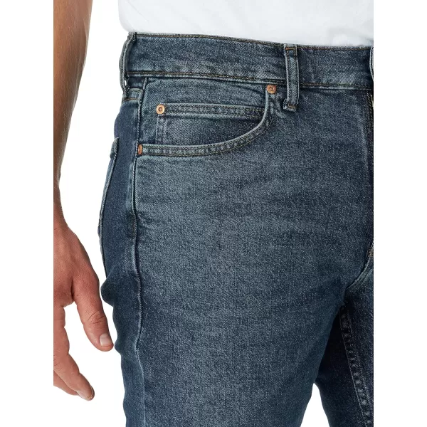 Lee Mens Legendary Athletic Taper JeanHarbor Blue