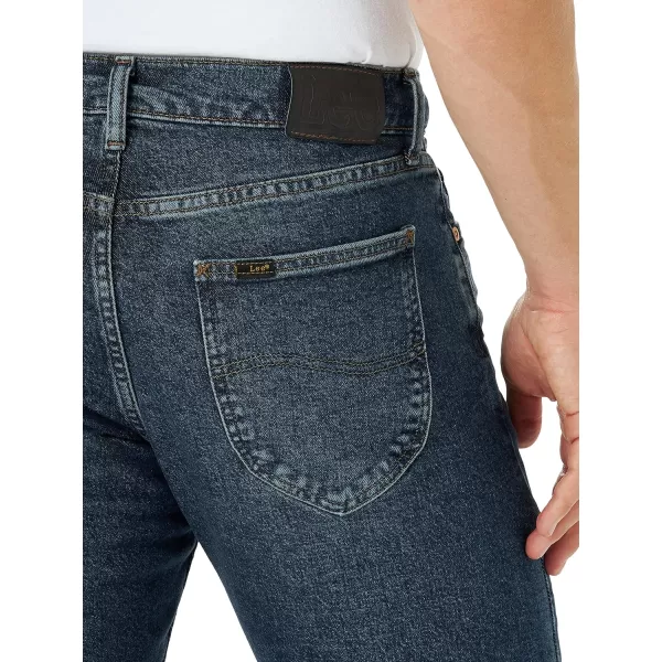 Lee Mens Legendary Athletic Taper JeanHarbor Blue