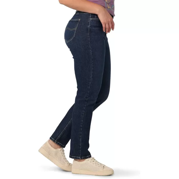 Lee Womens Legendary High Rise Mom JeanOne Wash