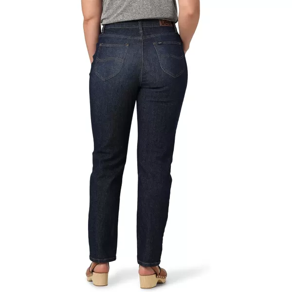 Lee Womens Legendary High Rise Mom JeanRinse