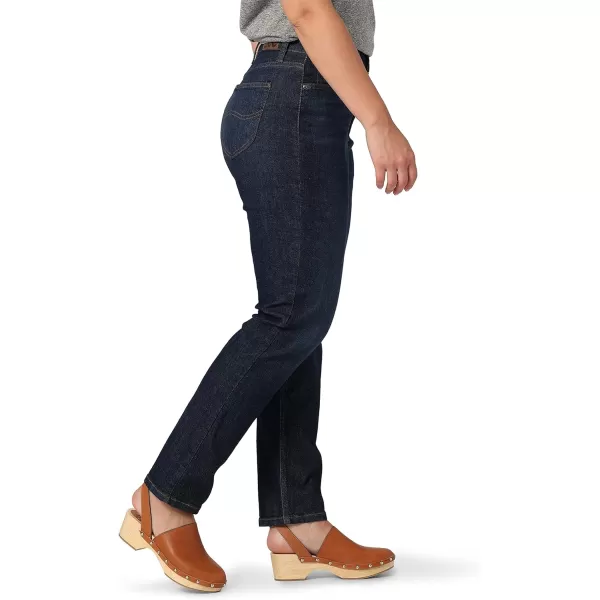 Lee Womens Legendary High Rise Mom JeanRinse