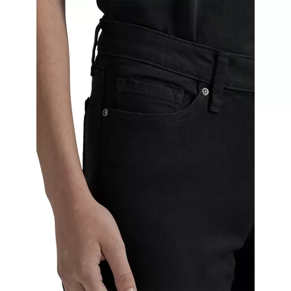 Lee Womens Legendary Mid Rise Straight Leg JeanBlack