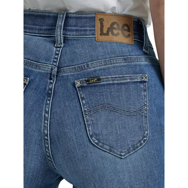 Lee Womens Petite Ultra Lux Comfort with Flex Motion Bootcut JeanIndigo Facet