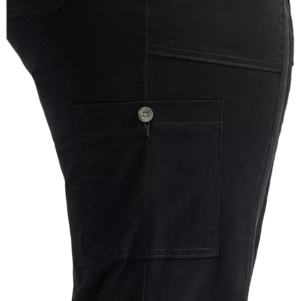 Lee Womens Plus Size Ultra Lux Comfort with Flextogo Utility PantUnionall Black