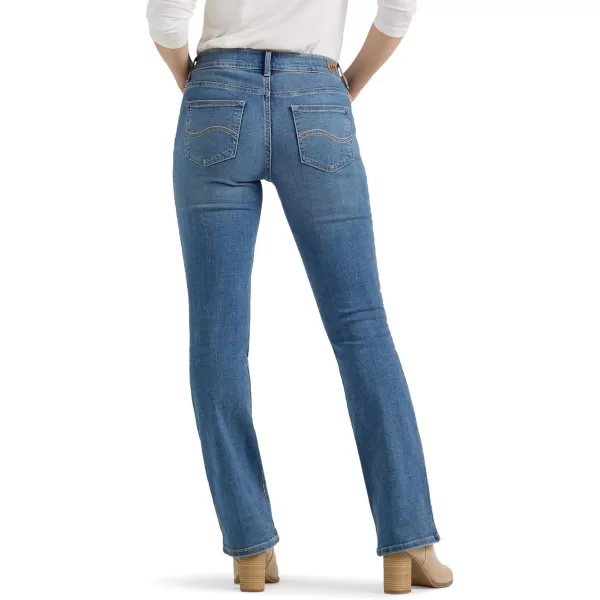 Lee Womens Ultra Lux Comfort with Flex Motion Bootcut JeanMajestic