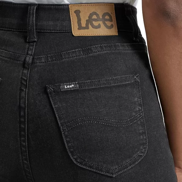 Lee Womens Ultra Lux Comfort with Flex Motion High Rise Skinny JeanBlack