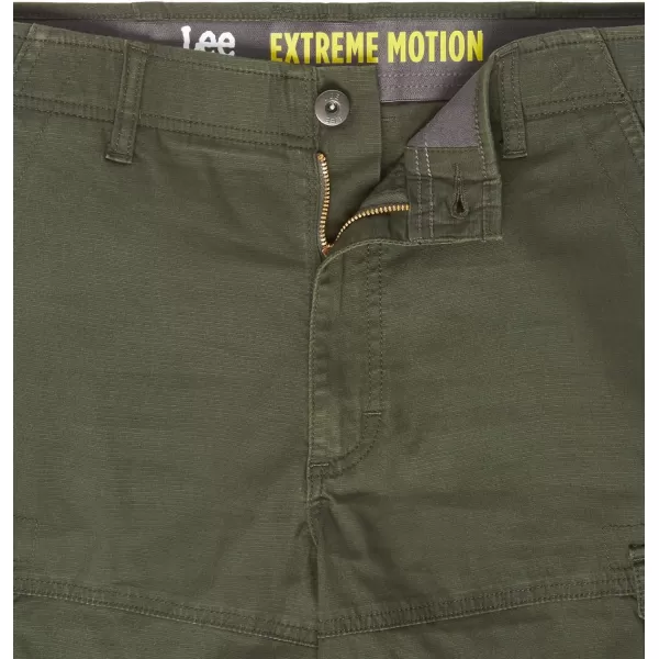 Mens Extreme Motion Swope Cargo ShortFrontier Olive