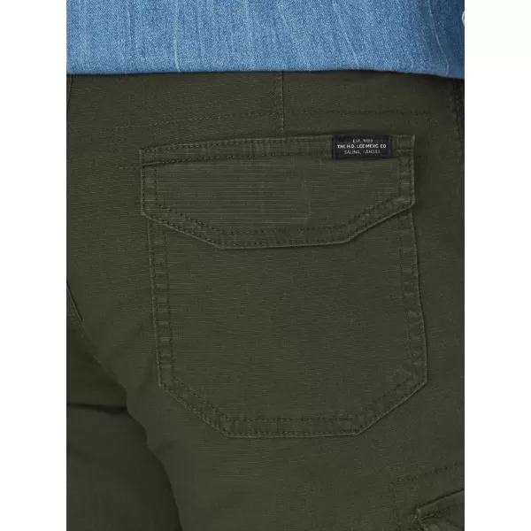 Mens Extreme Motion Swope Cargo ShortFrontier Olive