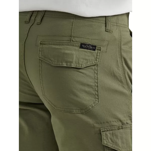 Mens Extreme Motion Swope Cargo ShortOlive Green