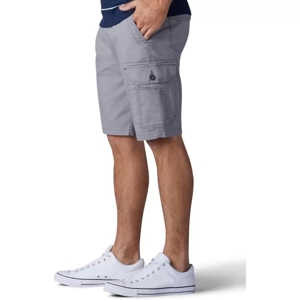 Mens Extreme Motion Swope Cargo ShortSilver