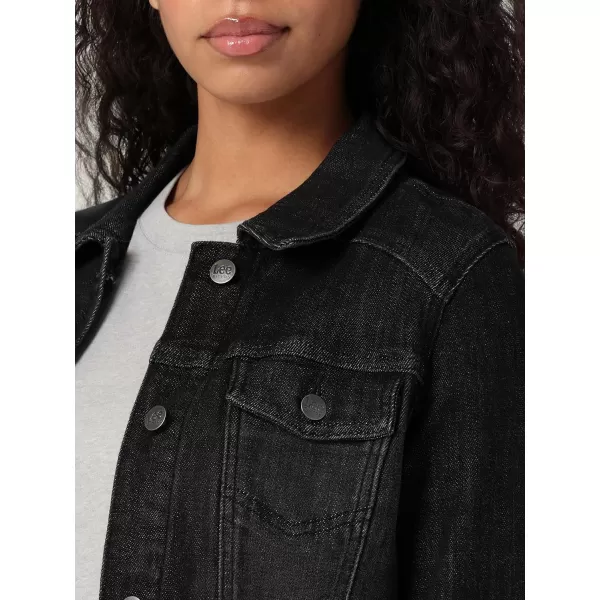 Riders by Lee Indigo Womens Denim JacketWashed Black