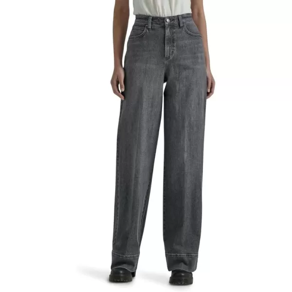 Lee Womens Legendary High Rise Trouser JeanBlurred Darks