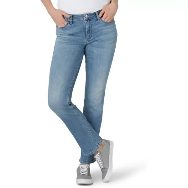 Lee Womens Legendary Mid Rise Straight Leg JeanAnchor