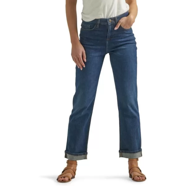 Lee Womens Mid Rise Boyfriend JeanInner Strength