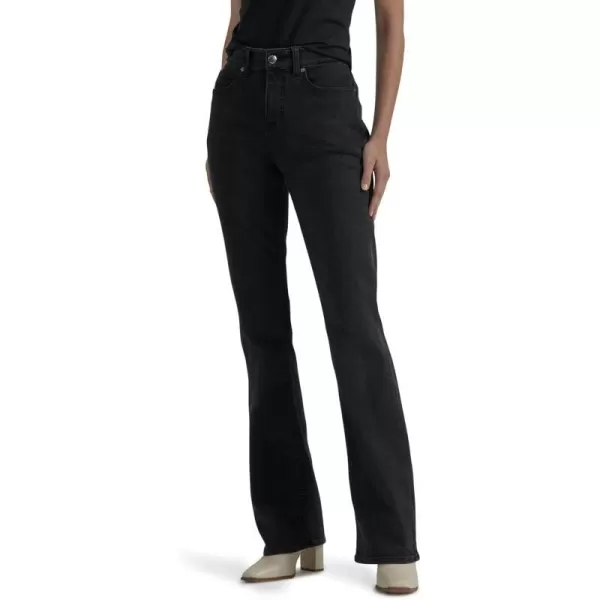 Lee Womens Petite Ultra Lux Comfort with Flex Motion Bootcut JeanMidnight Bloom