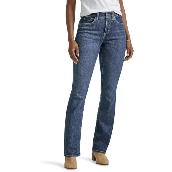 Lee Womens Ultra Lux Comfort with Flex Motion Bootcut JeanStar Rise