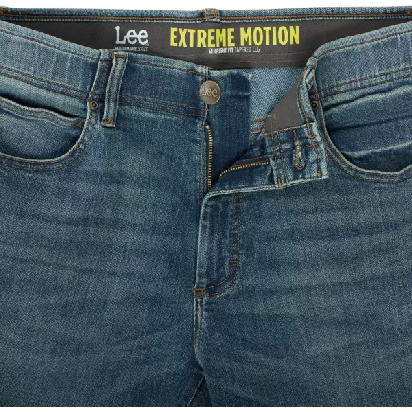 Lee Mens Extreme Motion Straight Taper JeanBlue Prodigy