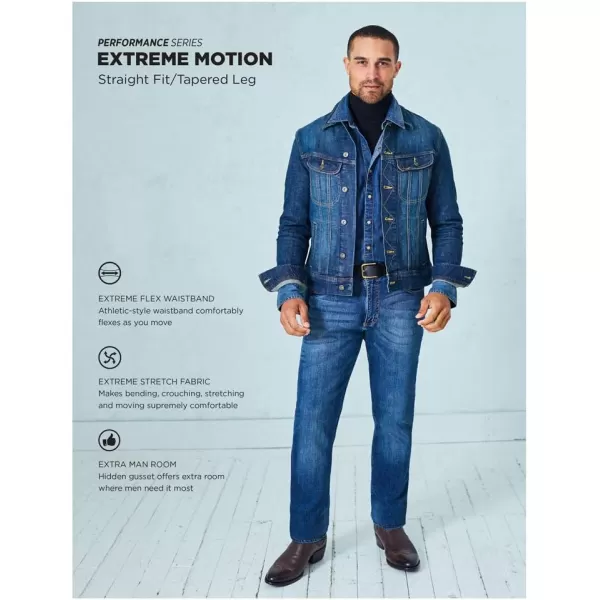 Lee Mens Extreme Motion Straight Taper JeanBoston