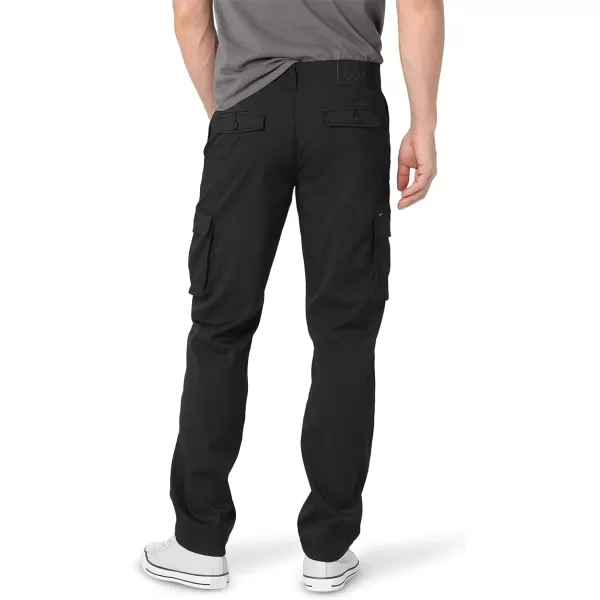 Lee Mens Extreme Motion Synthetic Cargo PantBlack