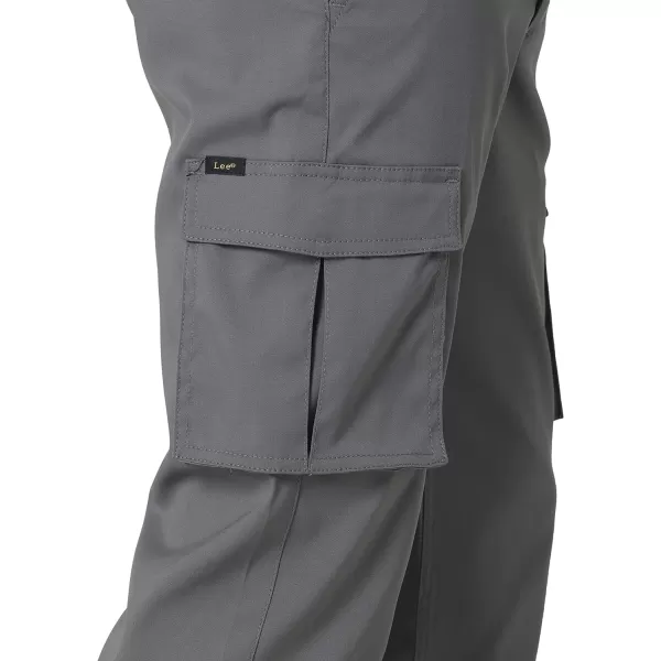 Lee Mens Extreme Motion Synthetic Cargo PantCharcoal