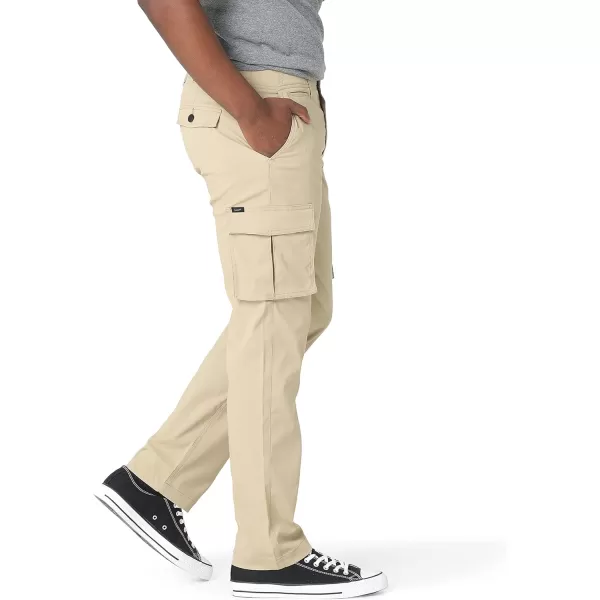 Lee Mens Extreme Motion Synthetic Cargo PantKc Khaki