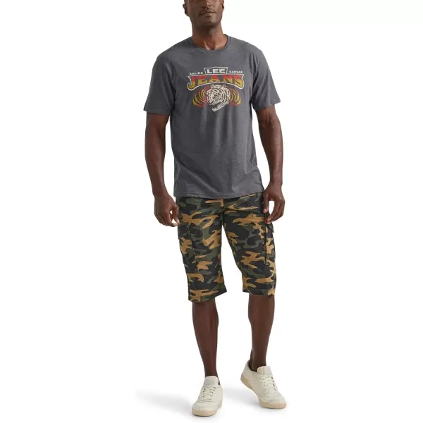 Lee Mens Sur Cargo ShortBrown Ellis Camo