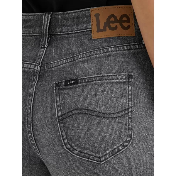 Lee Womens Legendary CutOff Denim ShortBlurred Darks