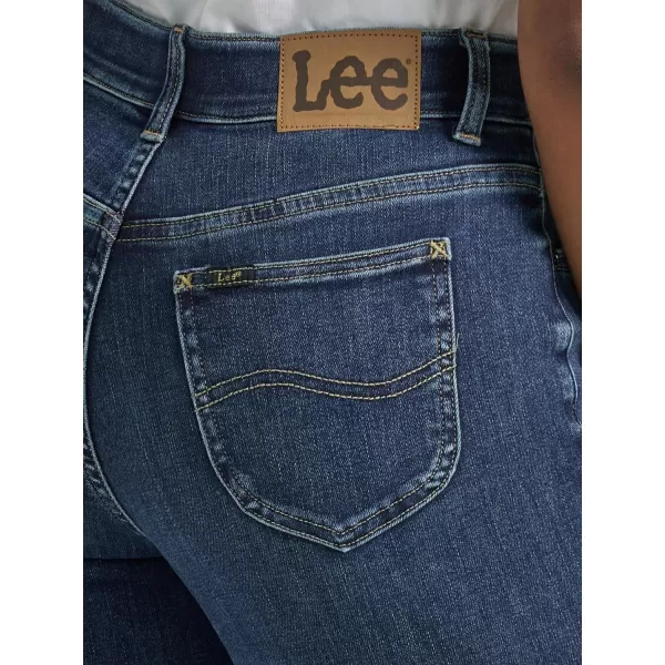 Lee Womens Ultra Lux Comfort with Flex Motion Straight Leg JeanGreet the Day