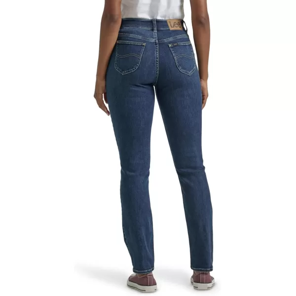 Lee Womens Ultra Lux Comfort with Flex Motion Straight Leg JeanGreet the Day