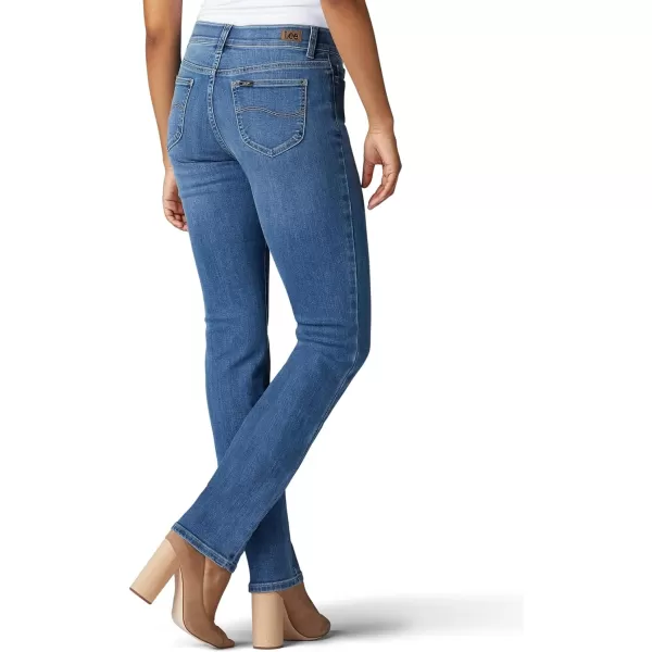 Lee Womens Ultra Lux Comfort with Flex Motion Straight Leg JeanJuniper