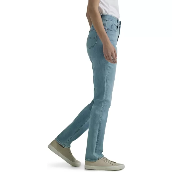 Lee Womens Ultra Lux Comfort with Flex Motion Straight Leg JeanWithin Motion