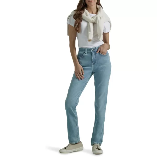 Lee Womens Ultra Lux Comfort with Flex Motion Straight Leg JeanWithin Motion