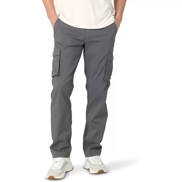 Lee Mens Extreme Motion Synthetic Cargo PantCharcoal