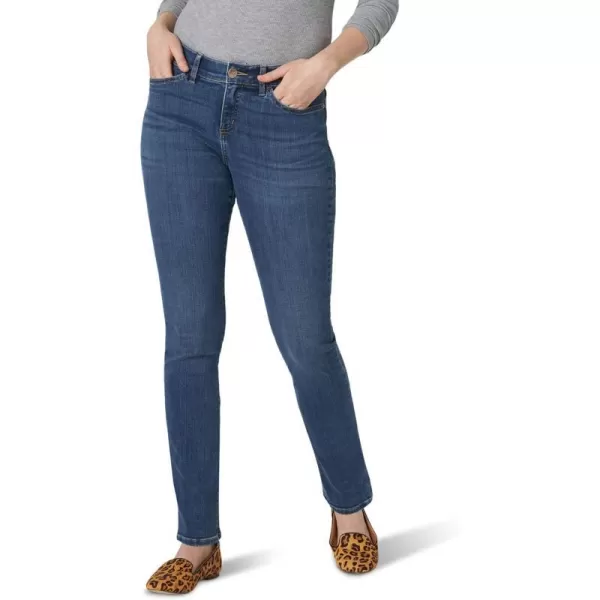 Lee Womens Ultra Lux Comfort with Flex Motion Straight Leg JeanSeattle